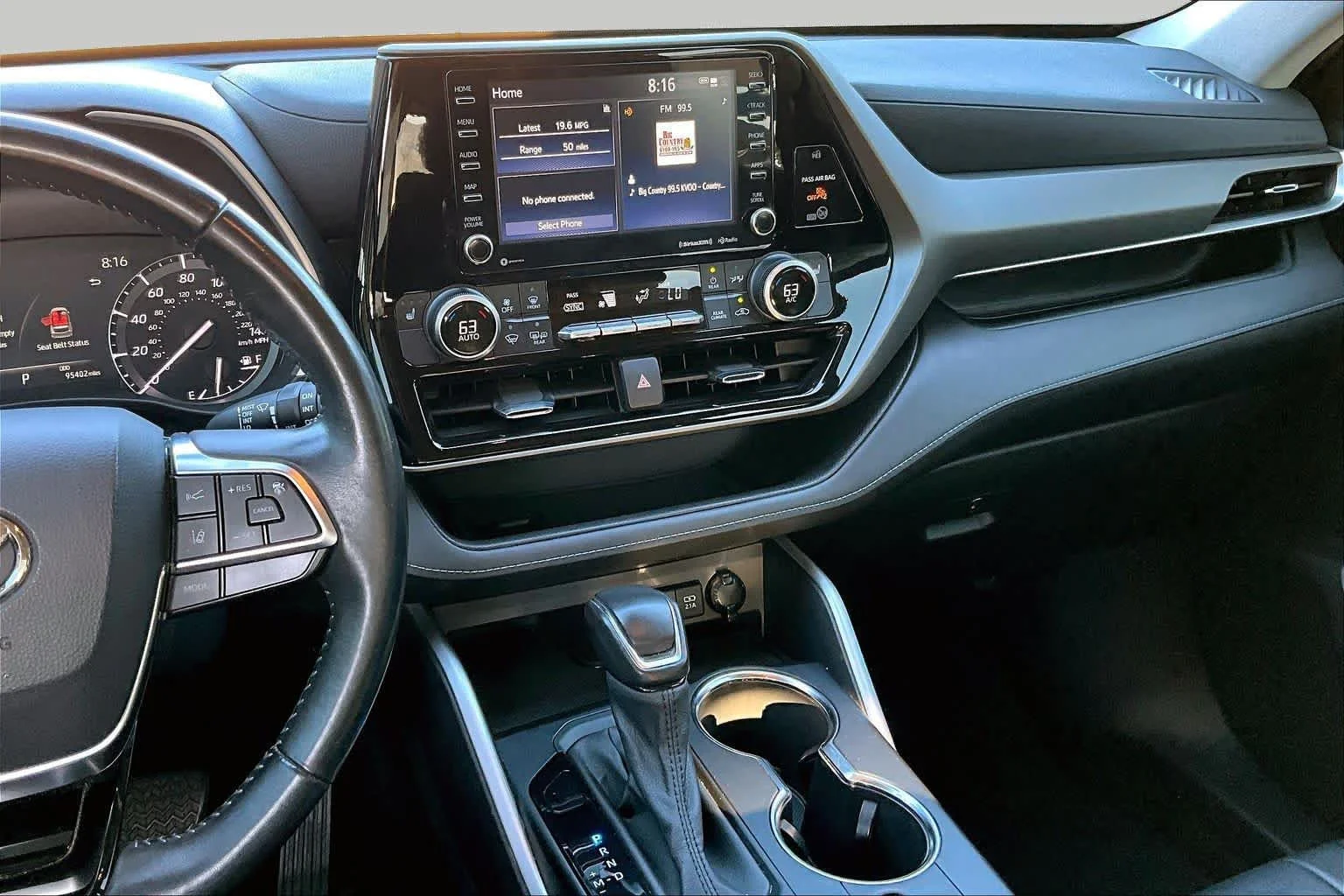 Used 2021 Magnetic Gray Metallic Toyota XLE image 7