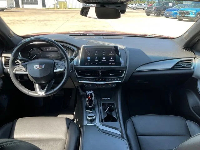 Used 2022 Red Cadillac Premium Luxury image 4