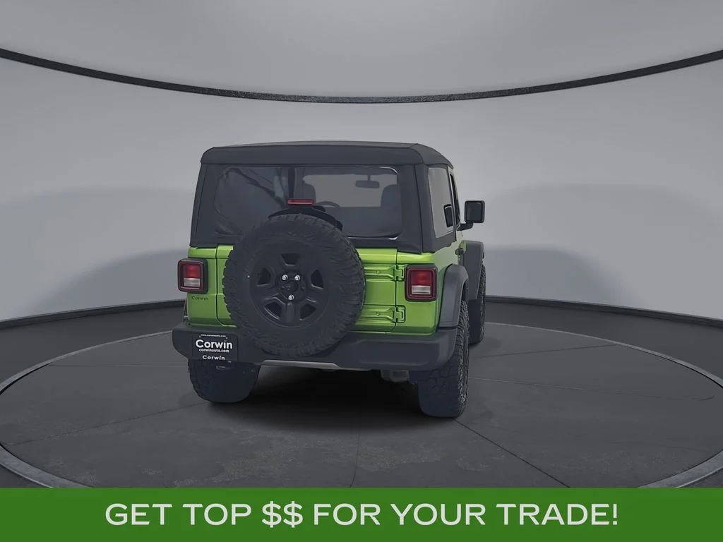 Certified Used 2025 Green Jeep Sport image 2