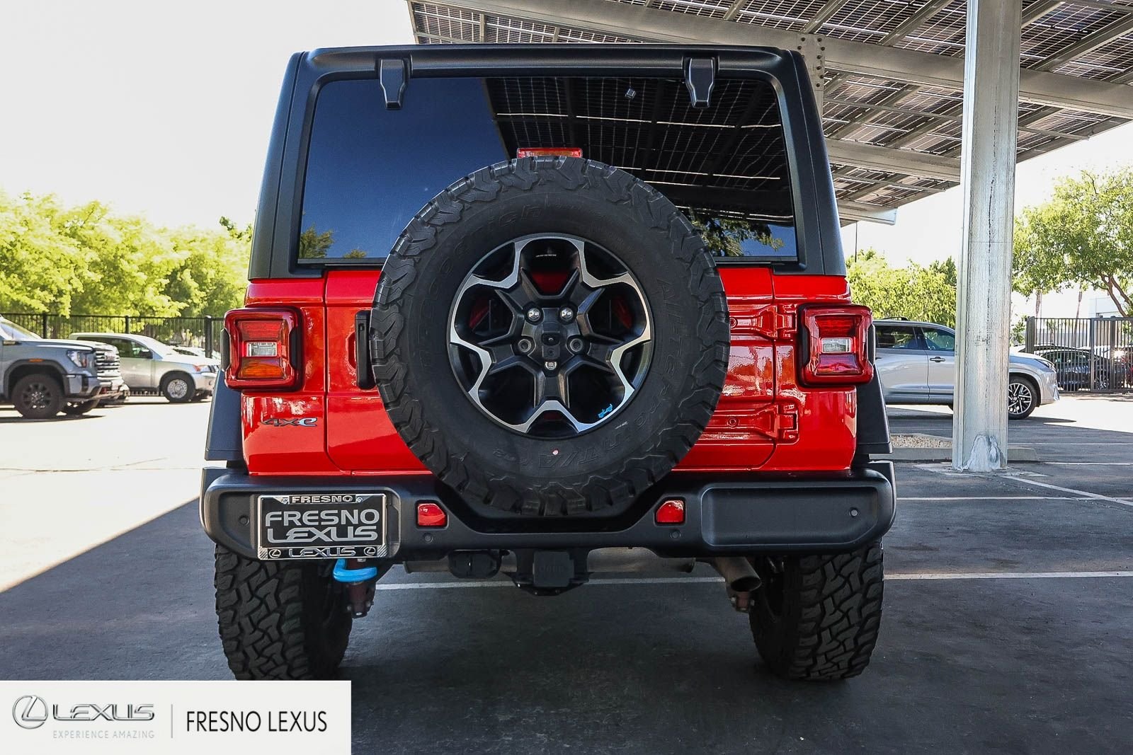 Used 2021 Red Jeep Unlimited Rubicon 4xe image 5