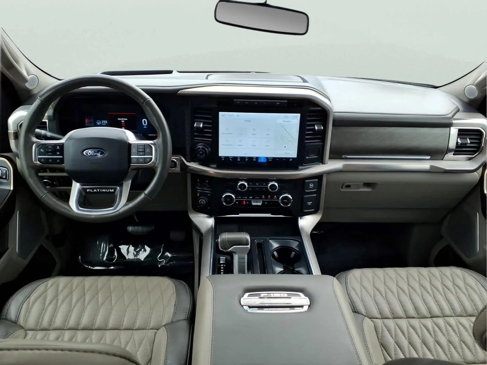 Used 2024 Star White Metallic Tri-Coat Ford Platinum image 18