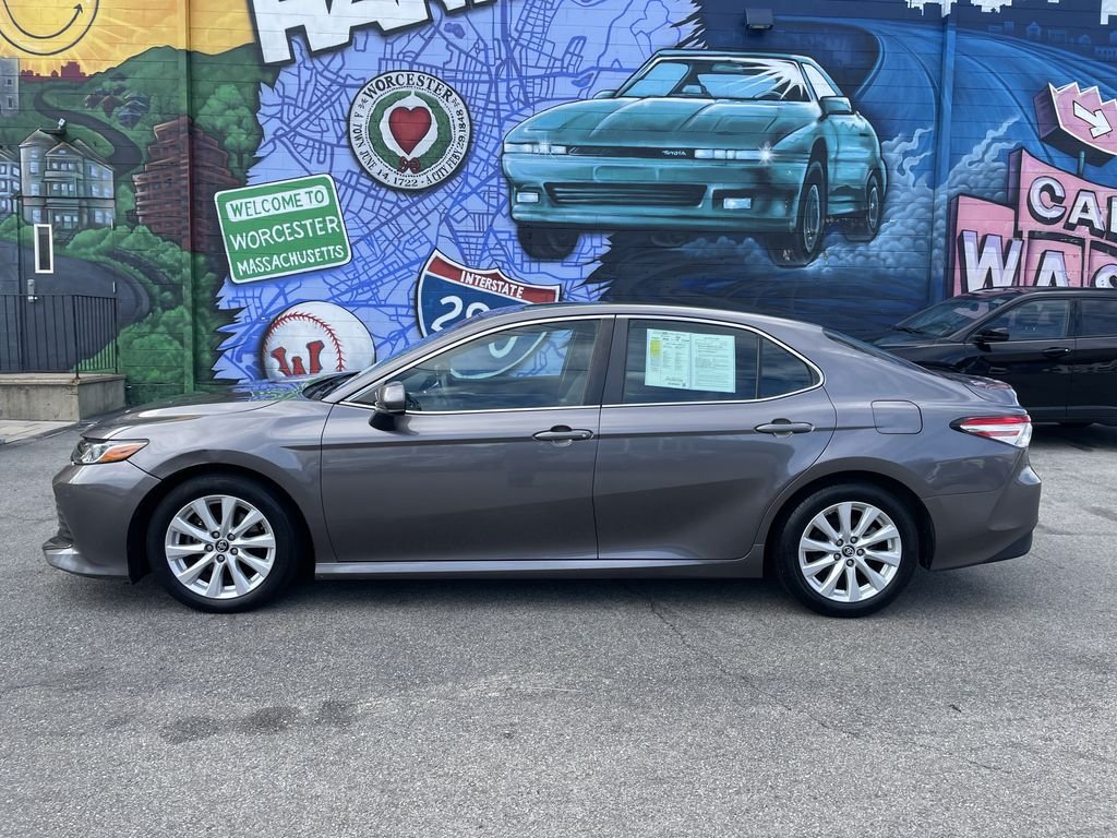 Used 2018 Toyota Camry LE with VIN 4T1B11HK7JU069663 for sale in Worcester, MA