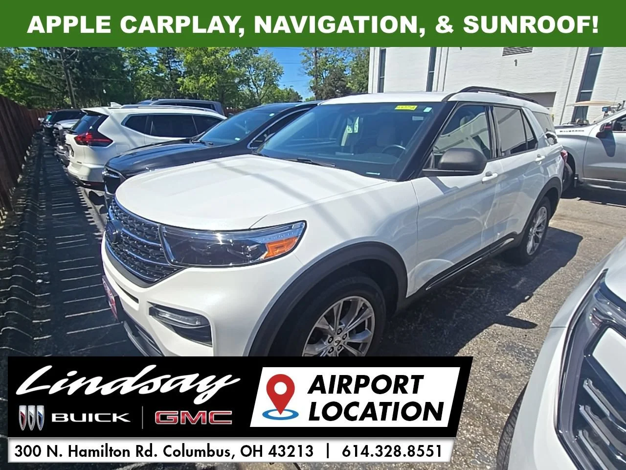 Used 2020 White Ford XLT image 3