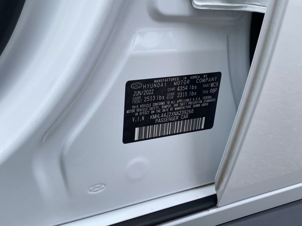 Used 2022 Quartz White Hyundai SEL Plus image 36