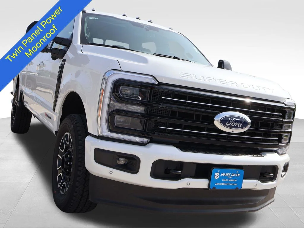 New 2026 Star White Metallic Tri-Coat Ford F-250® Platinum® image 7