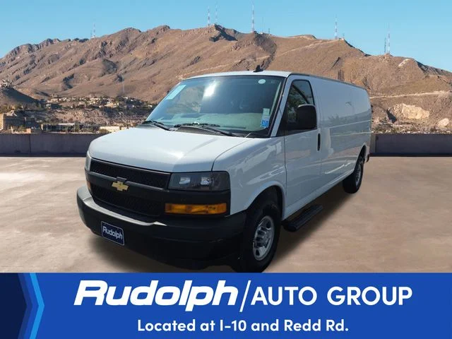 Used 2023 Summit White Chevrolet Work Van image 1