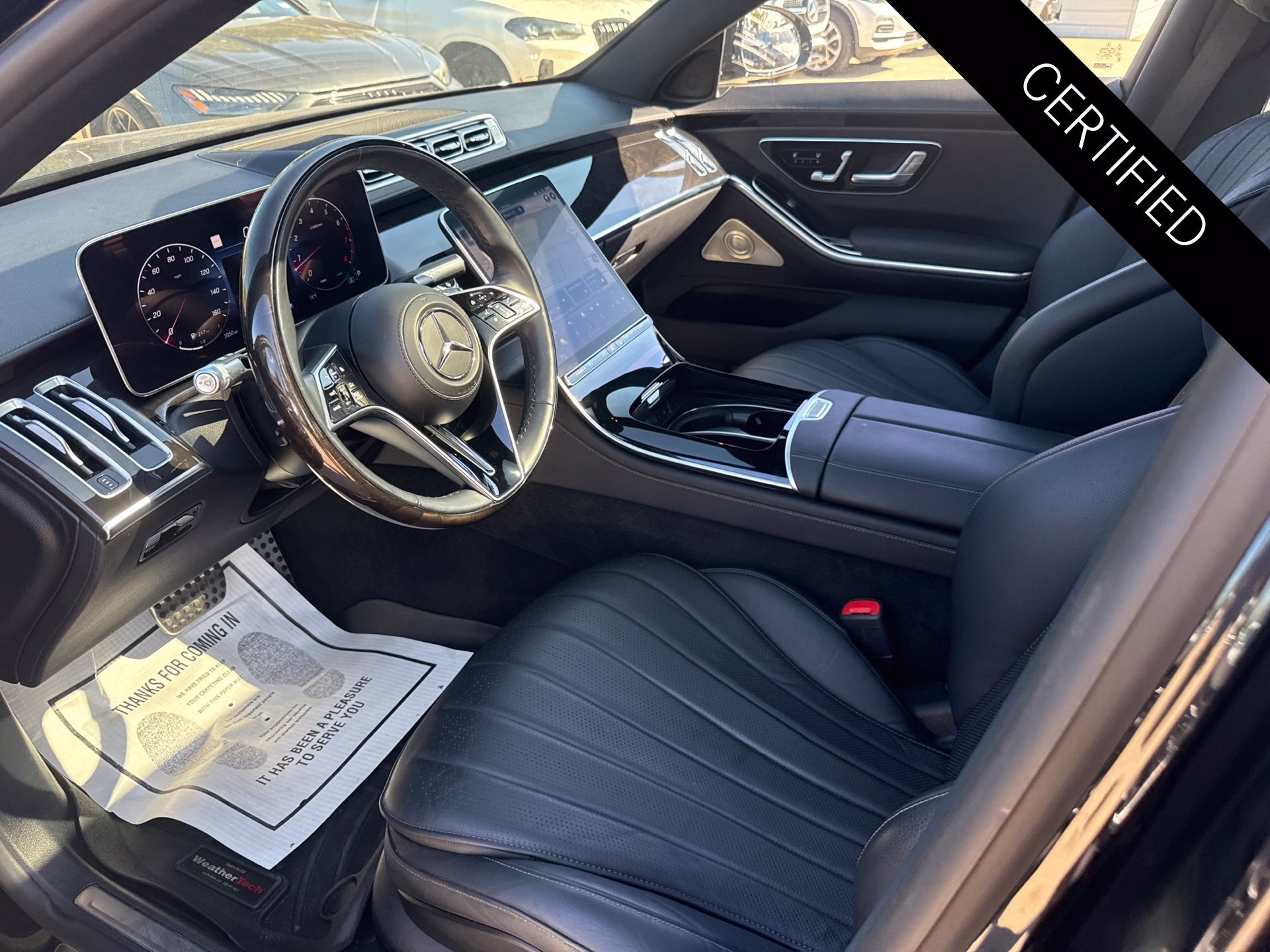 Certified Used 2023 Black Mercedes-Benz S 500 image 9