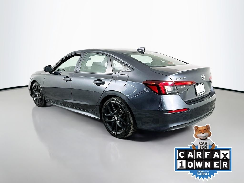 Certified Used 2025 Meteorite Gray Metallic Honda 4D SPORT image 6