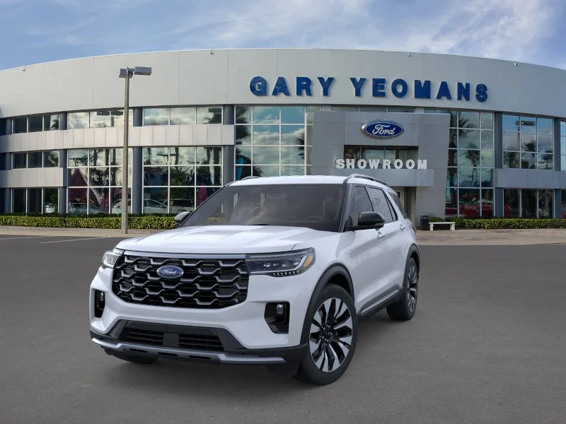 New 2026 Space White Metallic Ford Platinum™ image 2