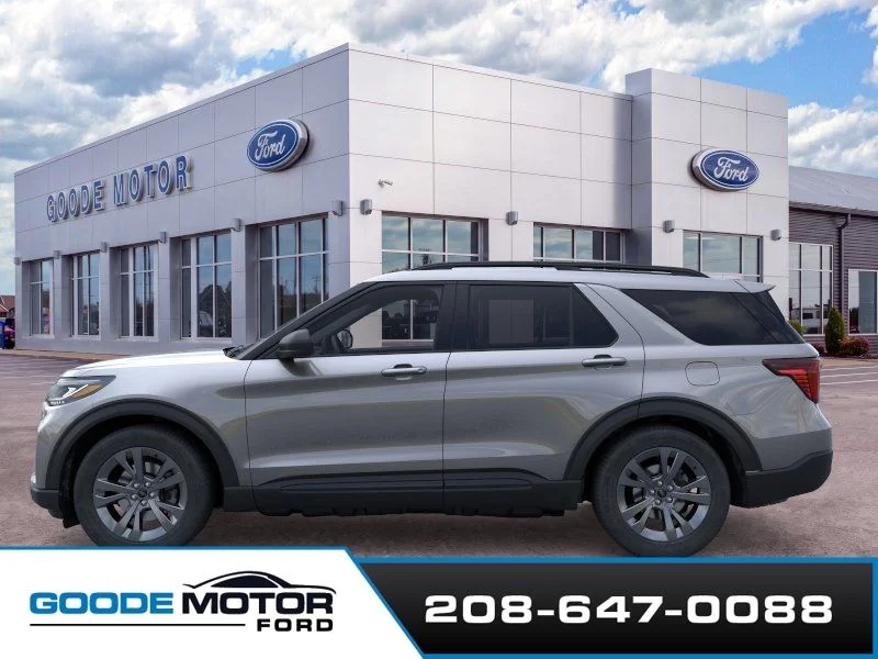 New 2026 Carbonized Gray Metallic Ford Active image 3