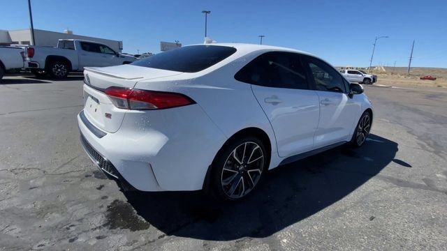 Used 2021 White Toyota SE image 8