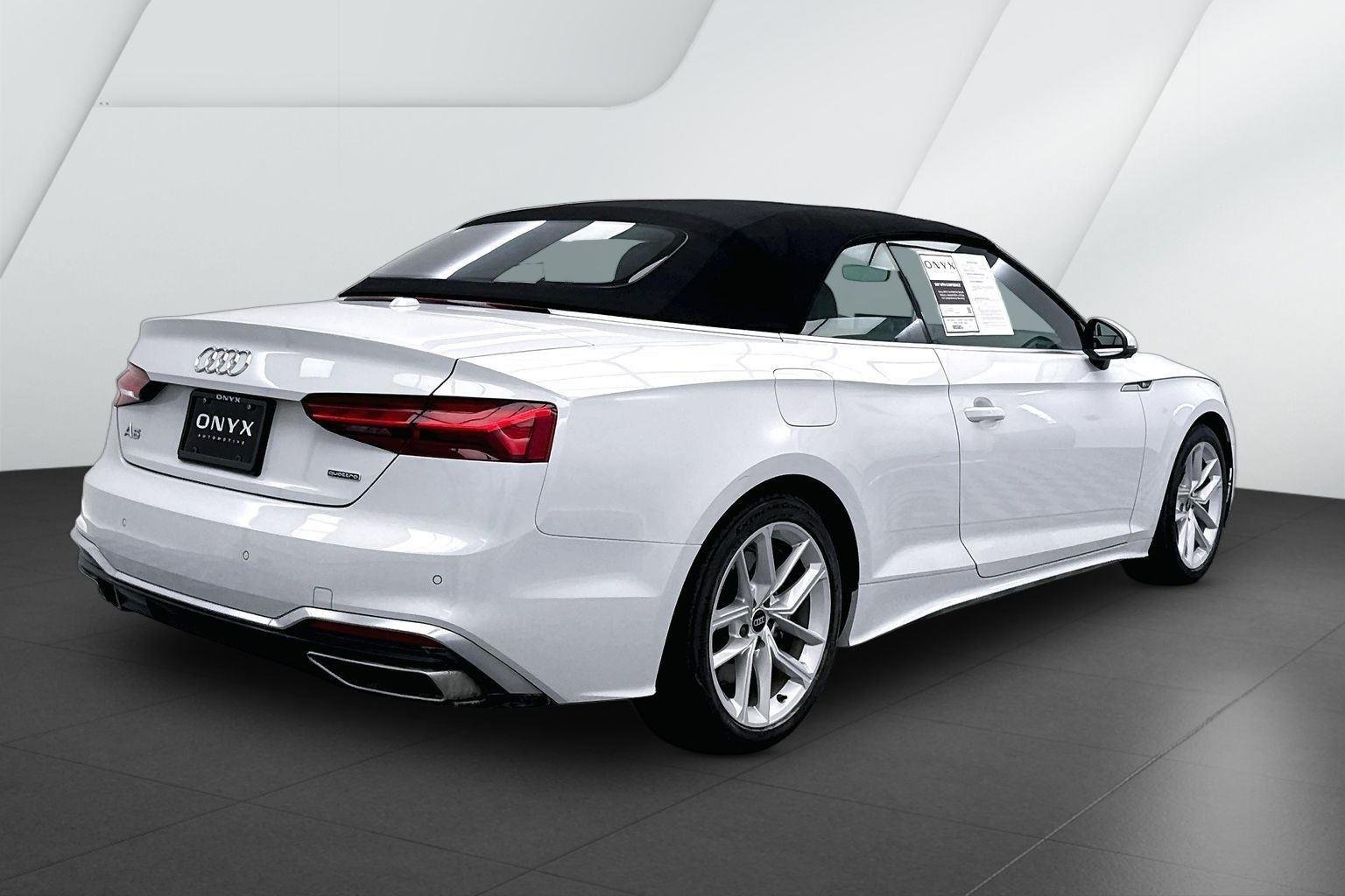 Used 2023 Glacier White Metallic/Black Roof Audi S line Premium Plus image 6