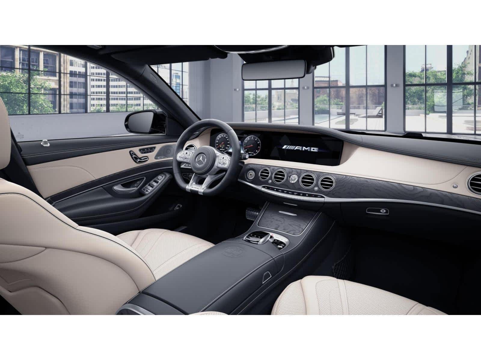 Used 2019 designo Diamond White Mercedes-Benz AMG® S 63 image 6