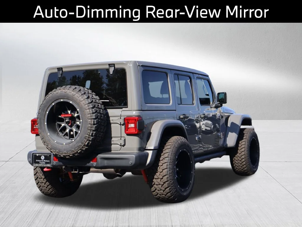 Used 2020 Gray Jeep Unlimited Rubicon image 28