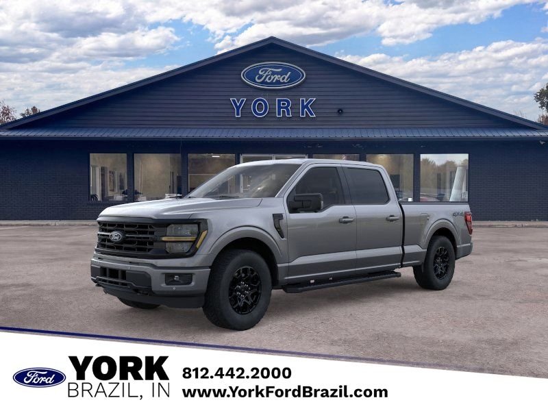 New 2026 Carbonized Gray Metallic Ford XLT image 1