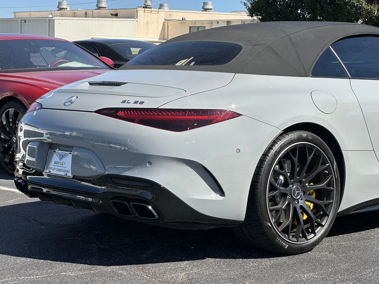 Used 2022 MANUFAKTUR Alpine Grey Mercedes-Benz AMG® SL 55 image 50