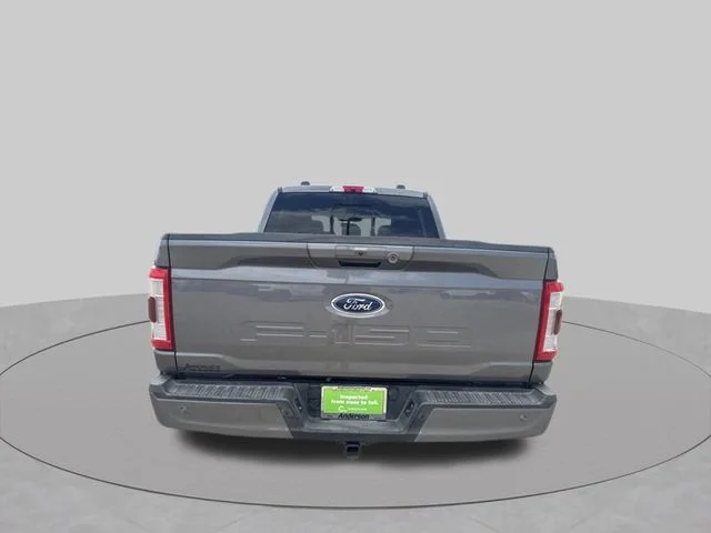 Certified Used 2021 Gray Ford Lariat image 4