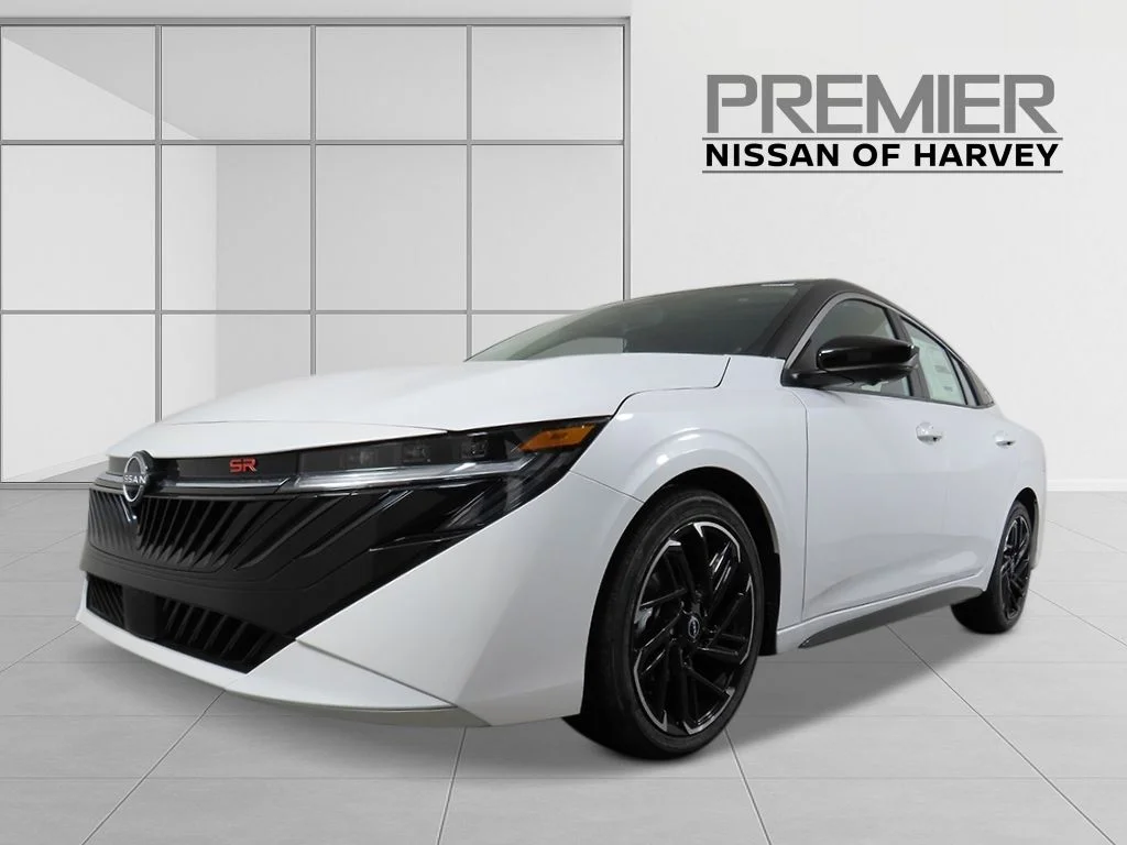 New 2026 Aspen White TriCoat / Super Black Two-tone Nissan SR image 1