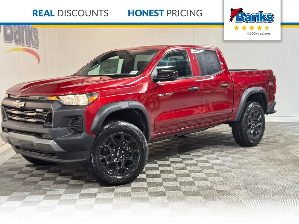 New 2026 Radiant Red Tintcoat Chevrolet Trail Boss image 1