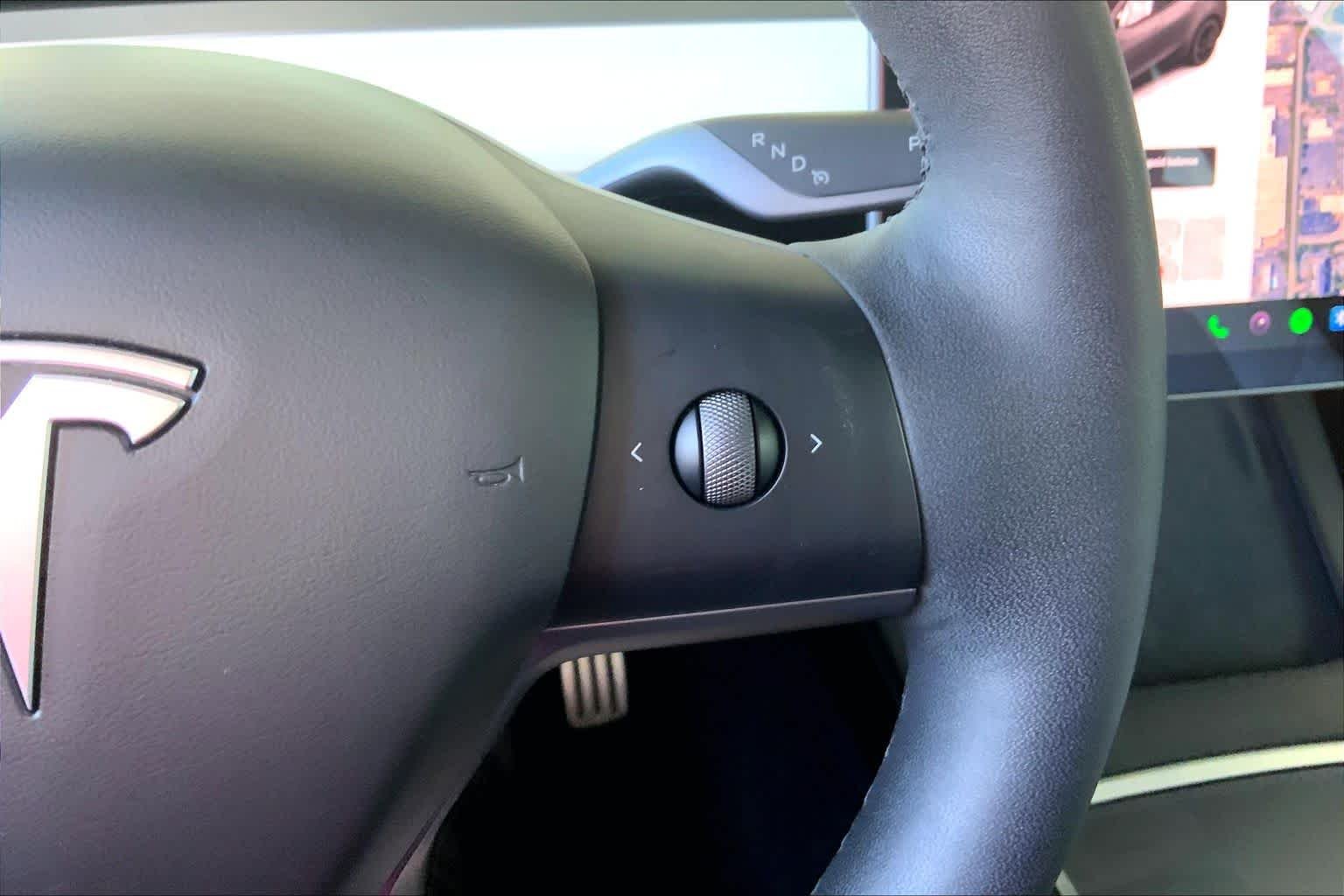 Used 2021 Solid Black Tesla Performance image 24