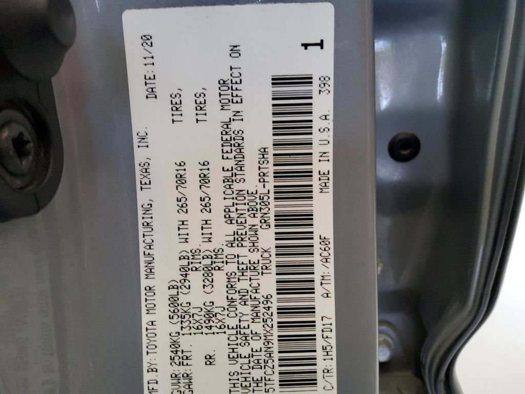 Used 2021  Toyota TRD Off-Road image 20