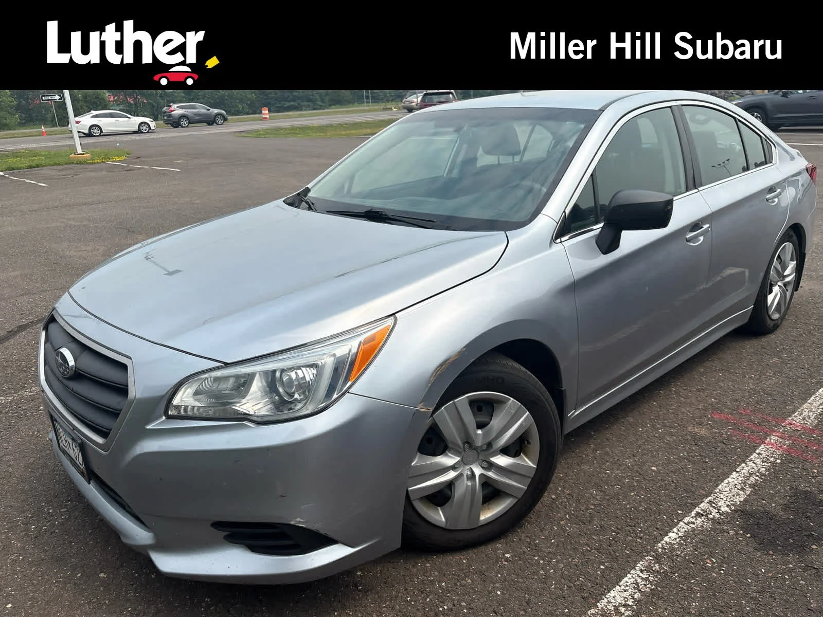 Used 2015 Ice Silver Metallic Subaru 2.5i image 1
