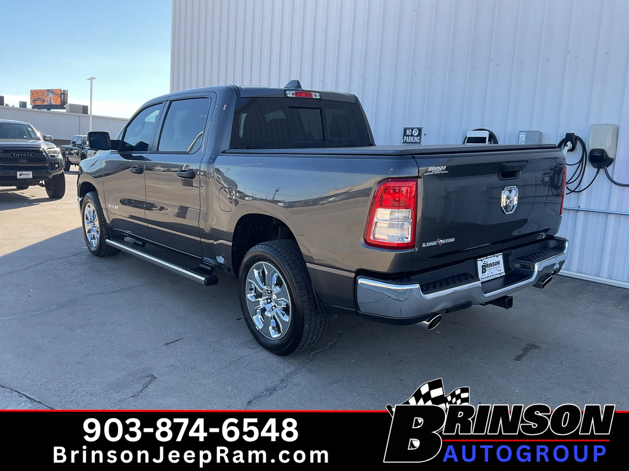 Used 2024 Granite Crystal Metallic Clearcoat Ram Lone Star image 5