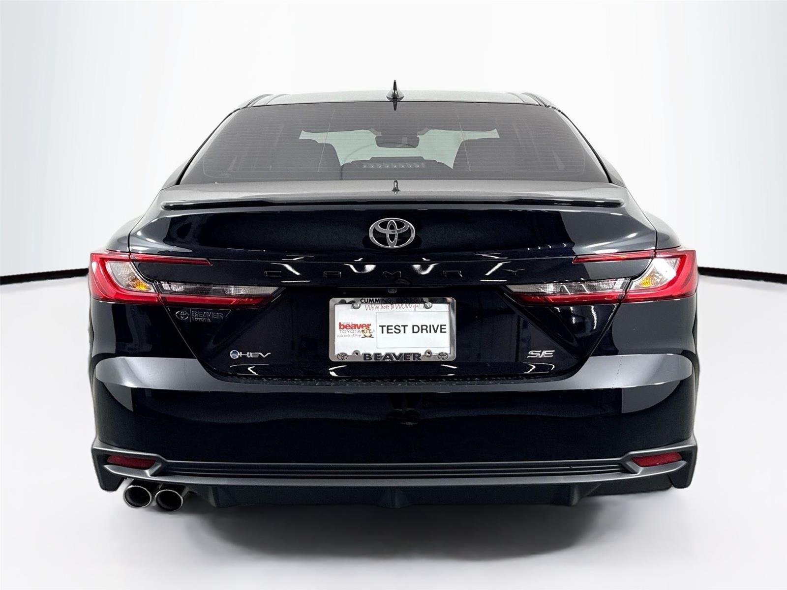 New 2026 Midnight Black Metallic Toyota SE image 8
