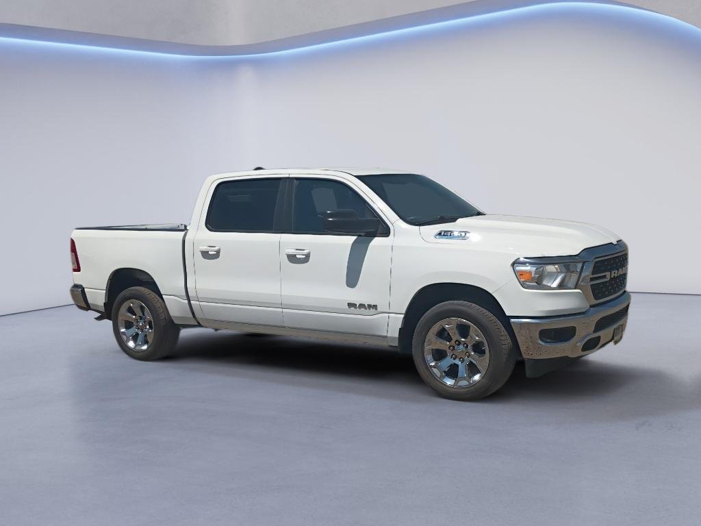 Used 2022 Bright White Clearcoat Ram Big Horn image 8