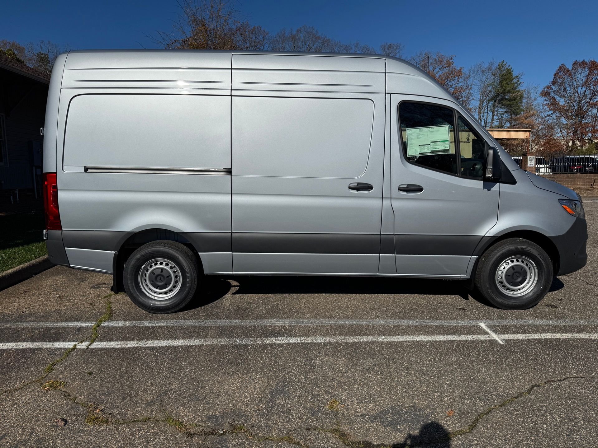 New 2026 High-tech silver metallic Mercedes-Benz Cargo 144 WB image 26
