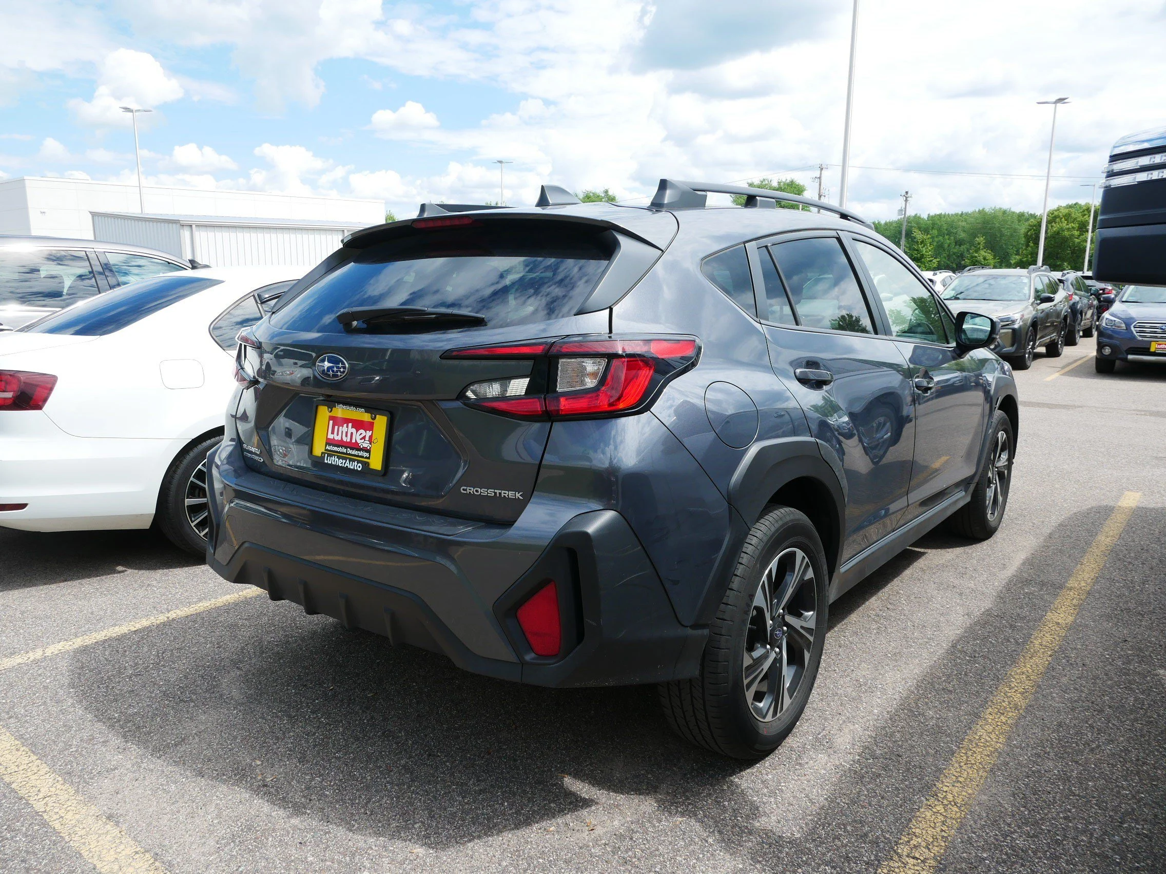 Used 2024 Magnetite Gray Metallic Subaru Premium image 5