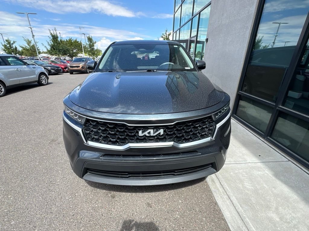 Used 2022 Gray Kia LX image 3