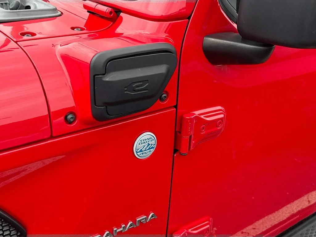 Used 2022 Red Jeep Unlimited Sahara 4xe image 34