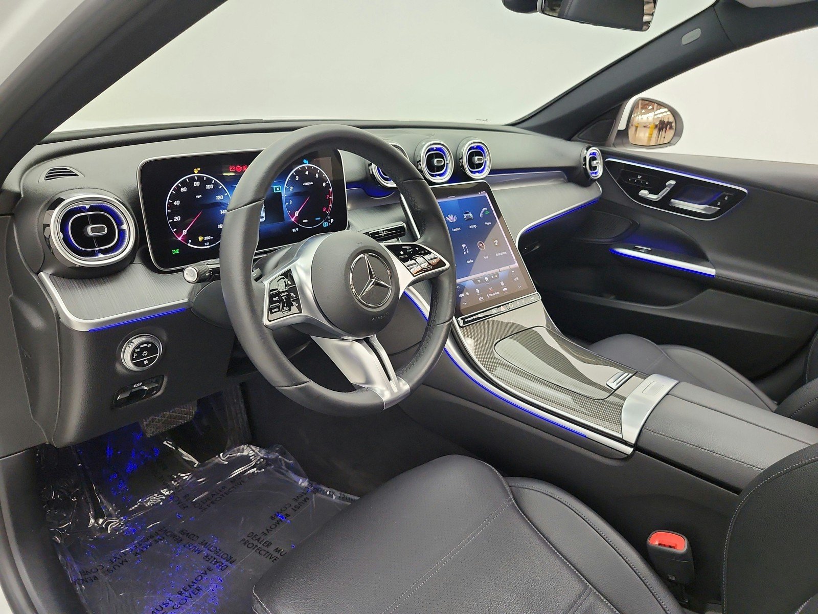 Used 2023 Polar White Mercedes-Benz C 300 Sedan image 12
