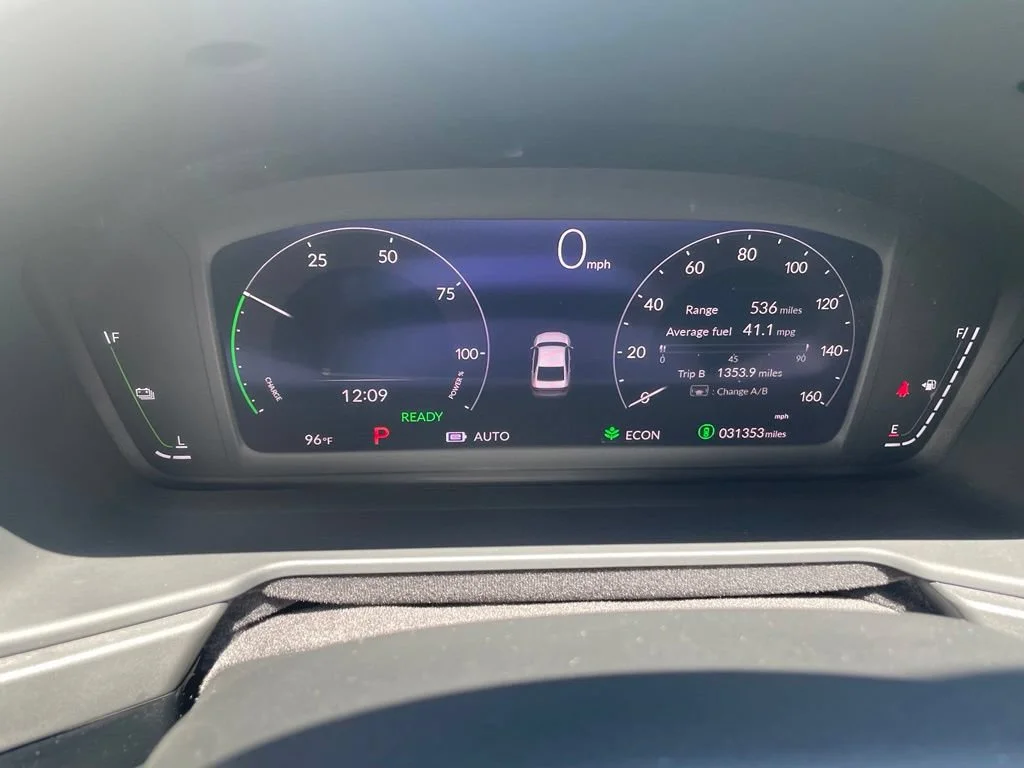 Certified Used 2023 Crystal Black Pearl Honda HYBRID TRG image 36
