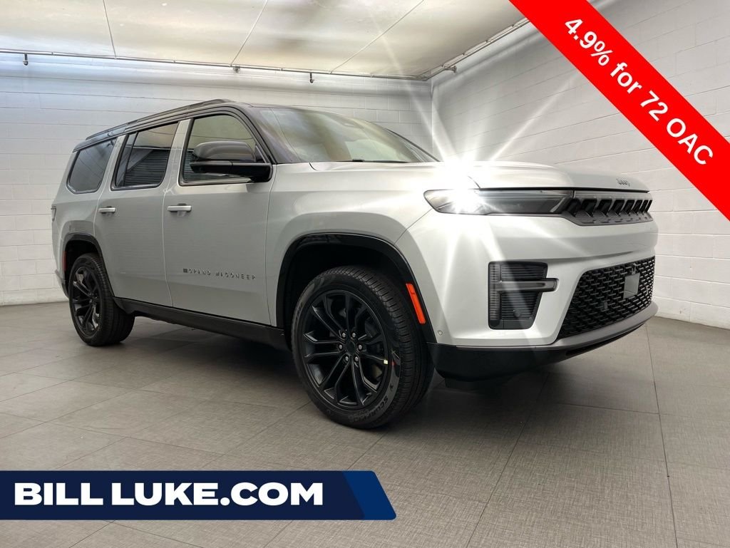 New 2026 Silver-Zynith Exterior Paint Jeep Summit Obsidian image 1