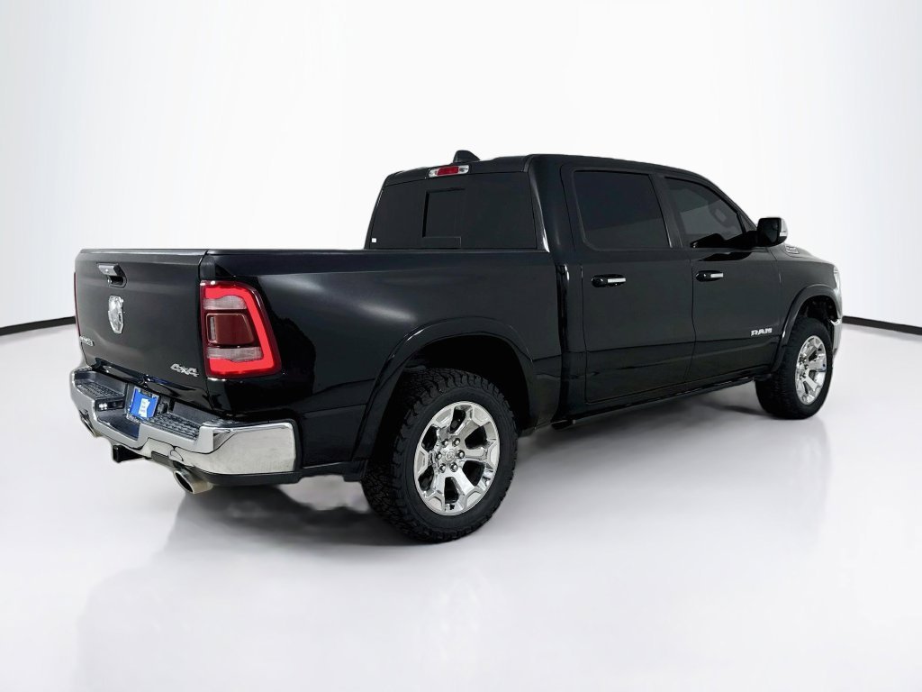 Used 2019 Diamond Black Crystal Pearlcoat Ram Laramie image 8