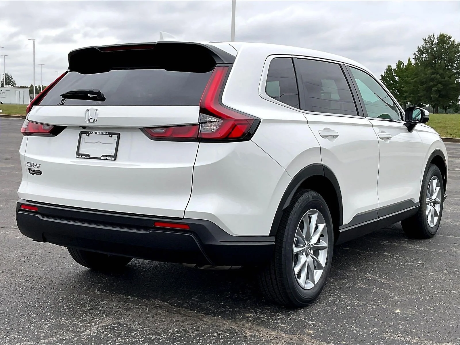 New 2027 Platinum White Pearl Honda EX image 3