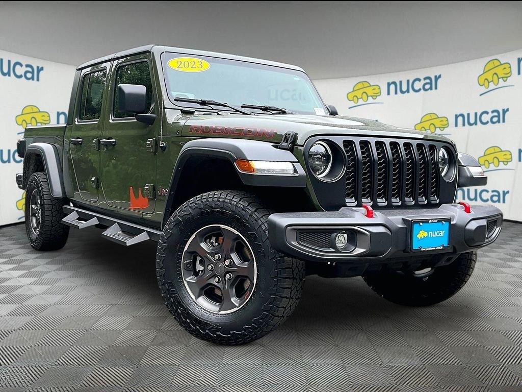 Used 2023 Green Jeep Rubicon image 1