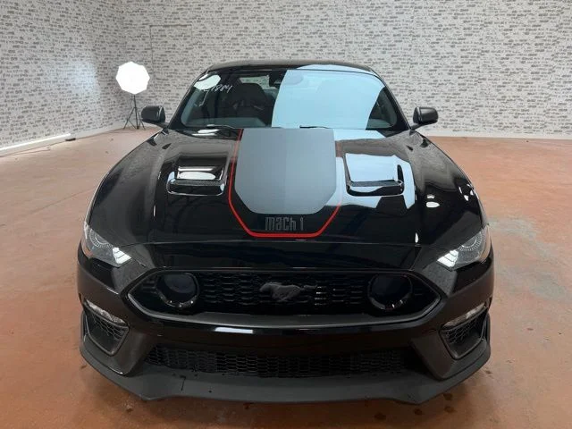 Used 2021 Black Ford Mach 1 image 2