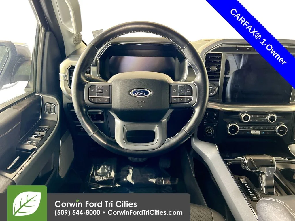 Certified Used 2022 Stone Gray Metallic Ford Lariat image 25