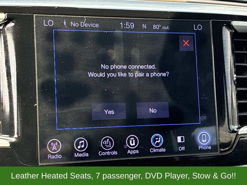 Used 2017 Black Chrysler Touring L image 36