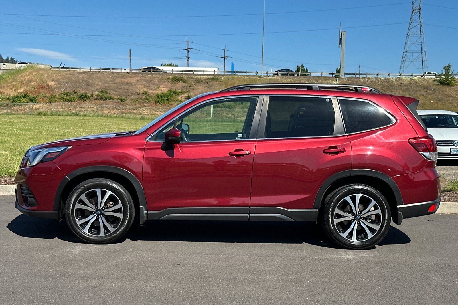 Used 2022 Red Subaru Limited image 6