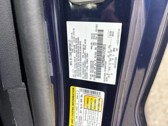 Used 2020 Blue Ford EcoBoost Premium image 15
