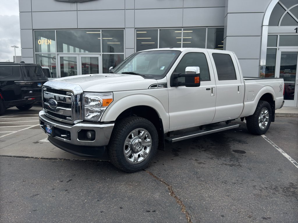 Used 2015 White Ford Lariat image 1
