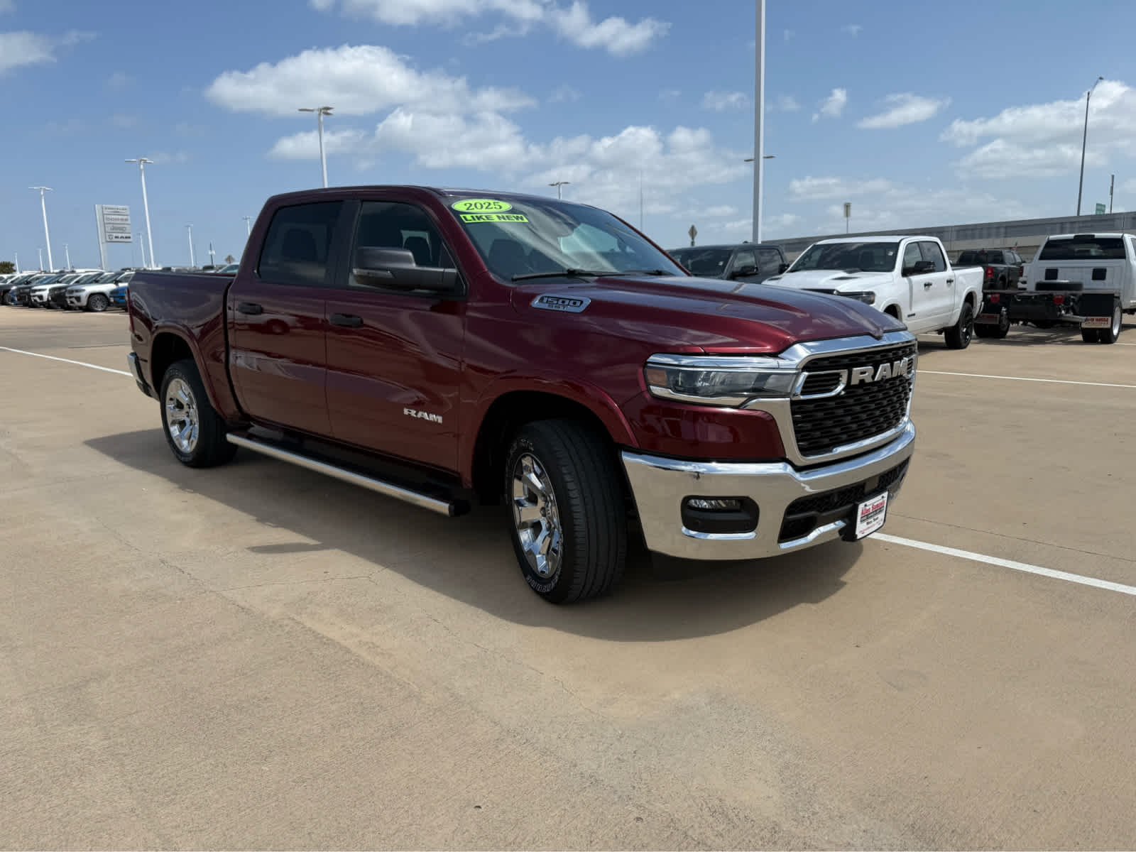 Used 2025 Delmonico Red Pearlcoat Ram Lone Star image 9