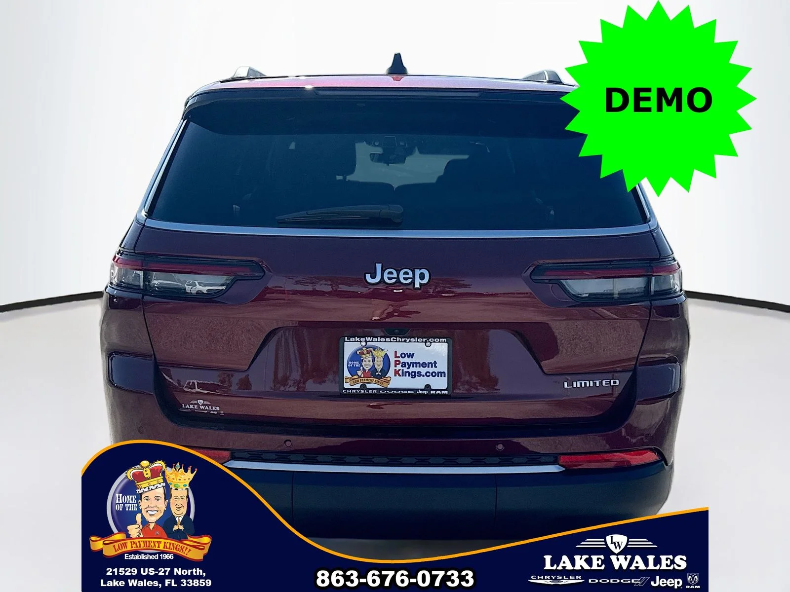 New 2026 Velvet Red Pearl-Coat Exterior Paint Jeep Limited image 5