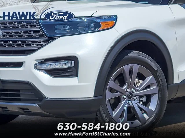 Certified Used 2023 White Metallic Ford XLT image 28