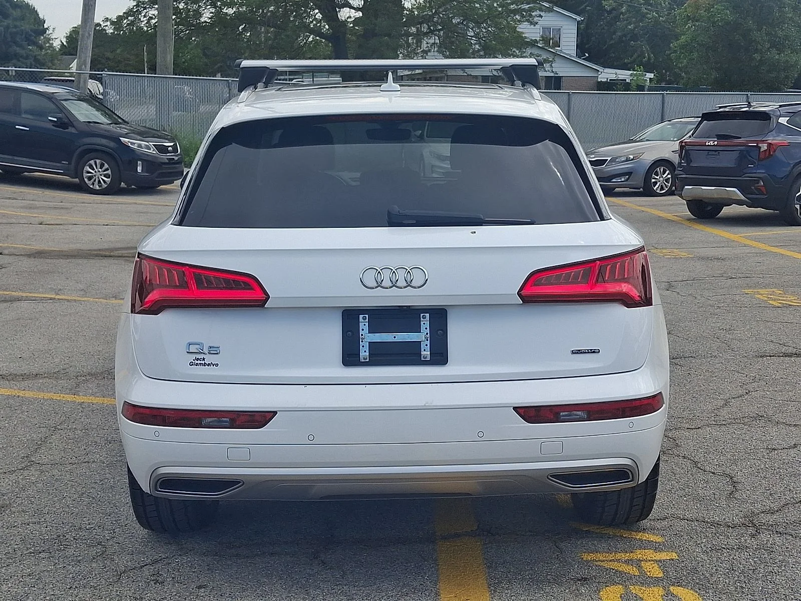 Used 2020 White Audi 45 Premium Plus image 3