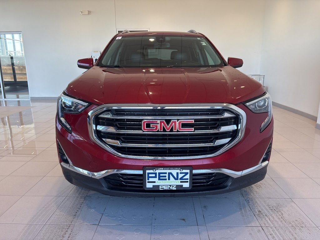 Used 2021 GMC Terrain SLT with VIN 3GKALVEV2ML319622 for sale in Spring Valley, Minnesota